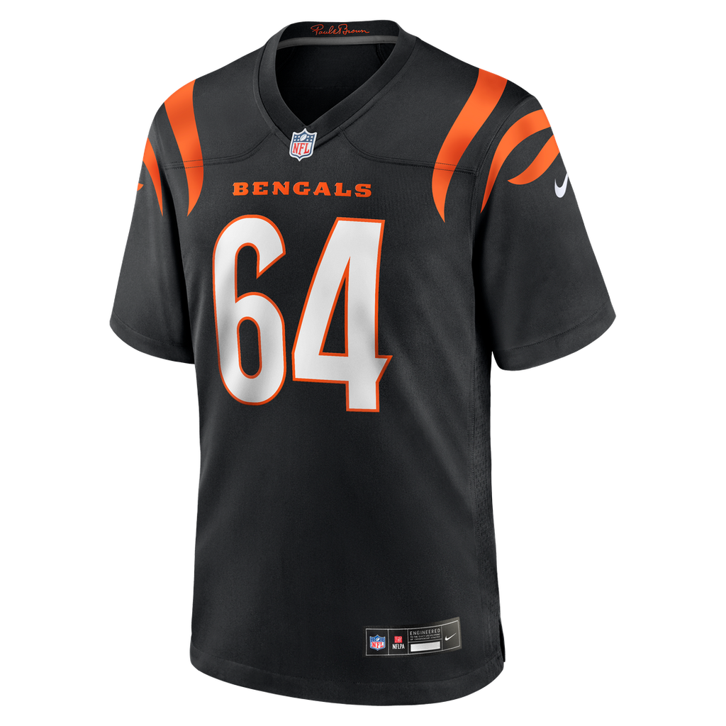 Cincinnati Bengals Ted Karras Nike Game Player Jersey - Black