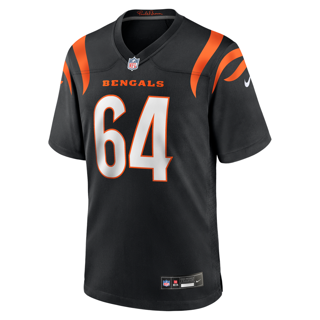 Cincinnati Bengals Ted Karras Nike Game Player Jersey - Black