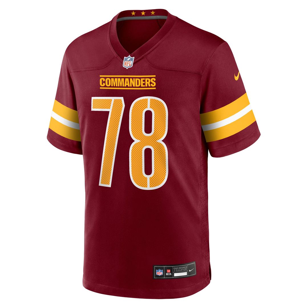 Washington Commanders Laremy Tunsil Nike Team Game Jersey - Burgundy