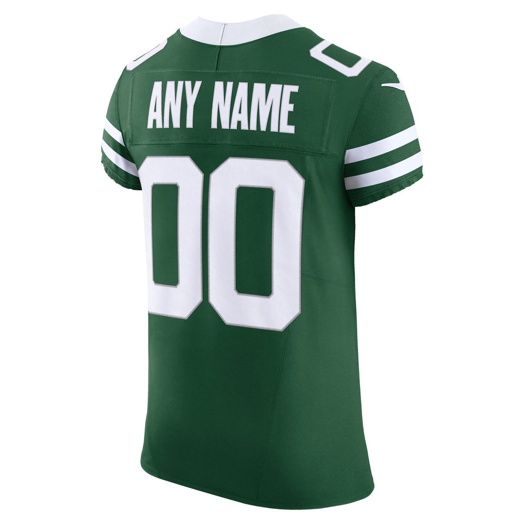 New York Jets Nike Vapor F.U.S.E. Elite Custom Jersey - Legacy Green