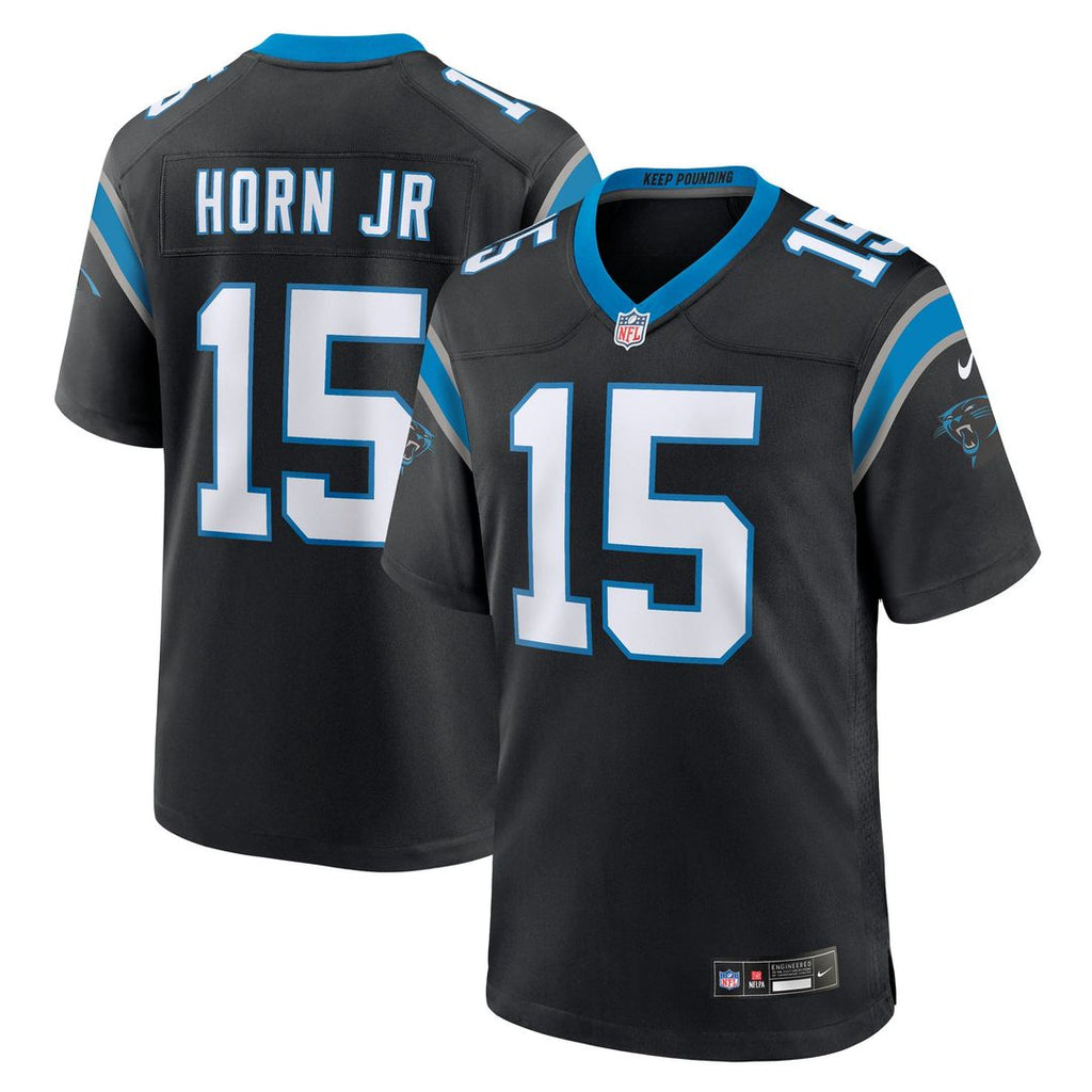 Carolina Panthers Jimmy Horn Jr Nike Team Game Jersey - Black