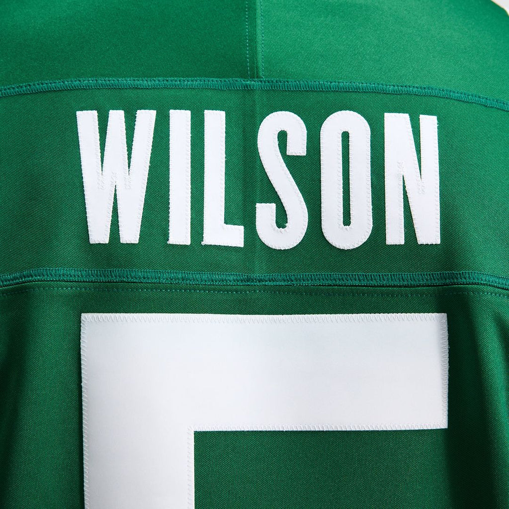 New York Jets Garrett Wilson Nike Team Vapor F.U.S.E. Stitched Limited Jersey - Legacy Green