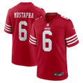 San Francisco 49ers Malik Mustapha Nike Game Jersey - Scarlet