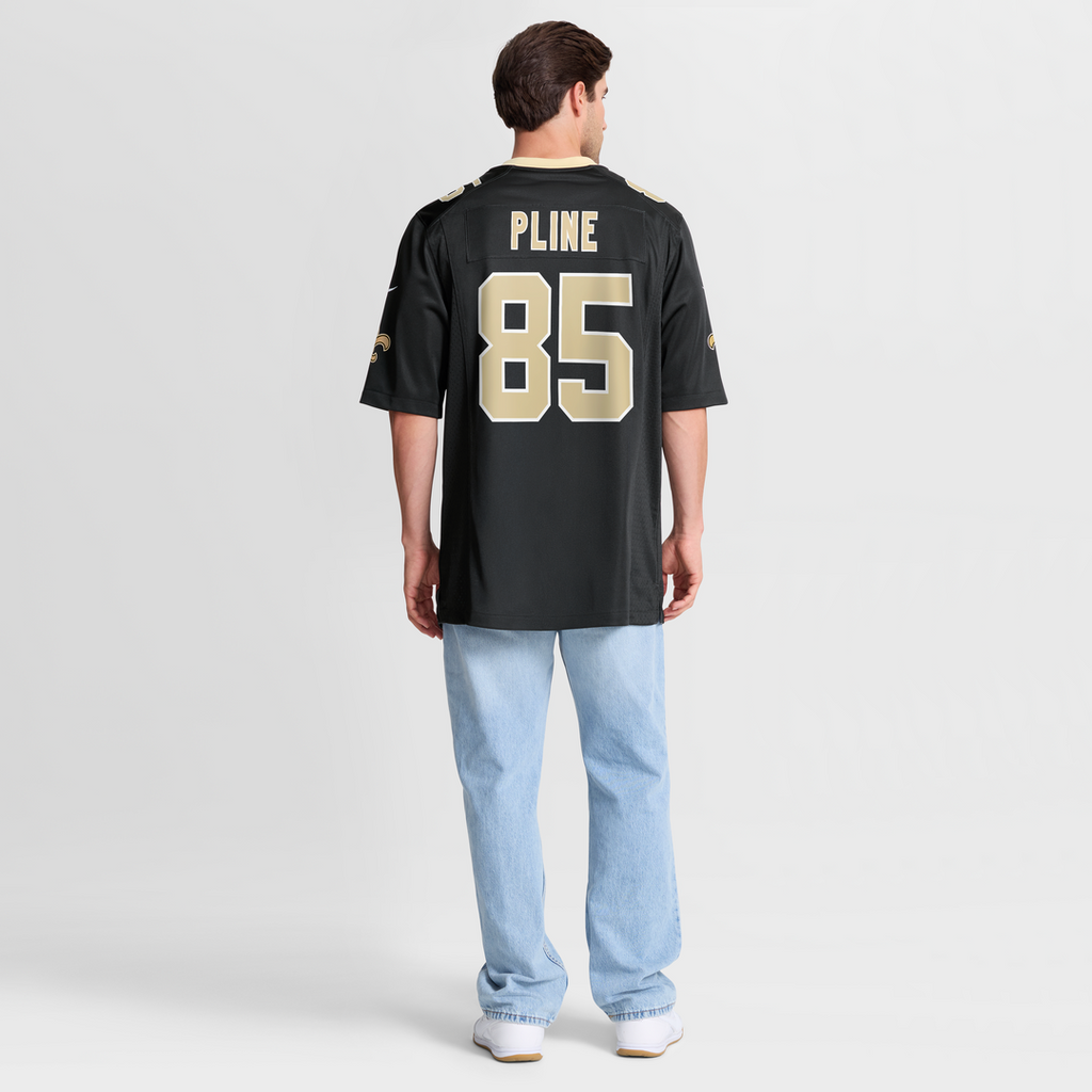 New Orleans Saints Mason Pline Nike Team Game Jersey - Black