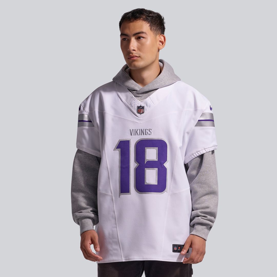 Minnesota Vikings Justin Jefferson Nike Alternate Vapor F.U.S.E. Elite Player Jersey - White