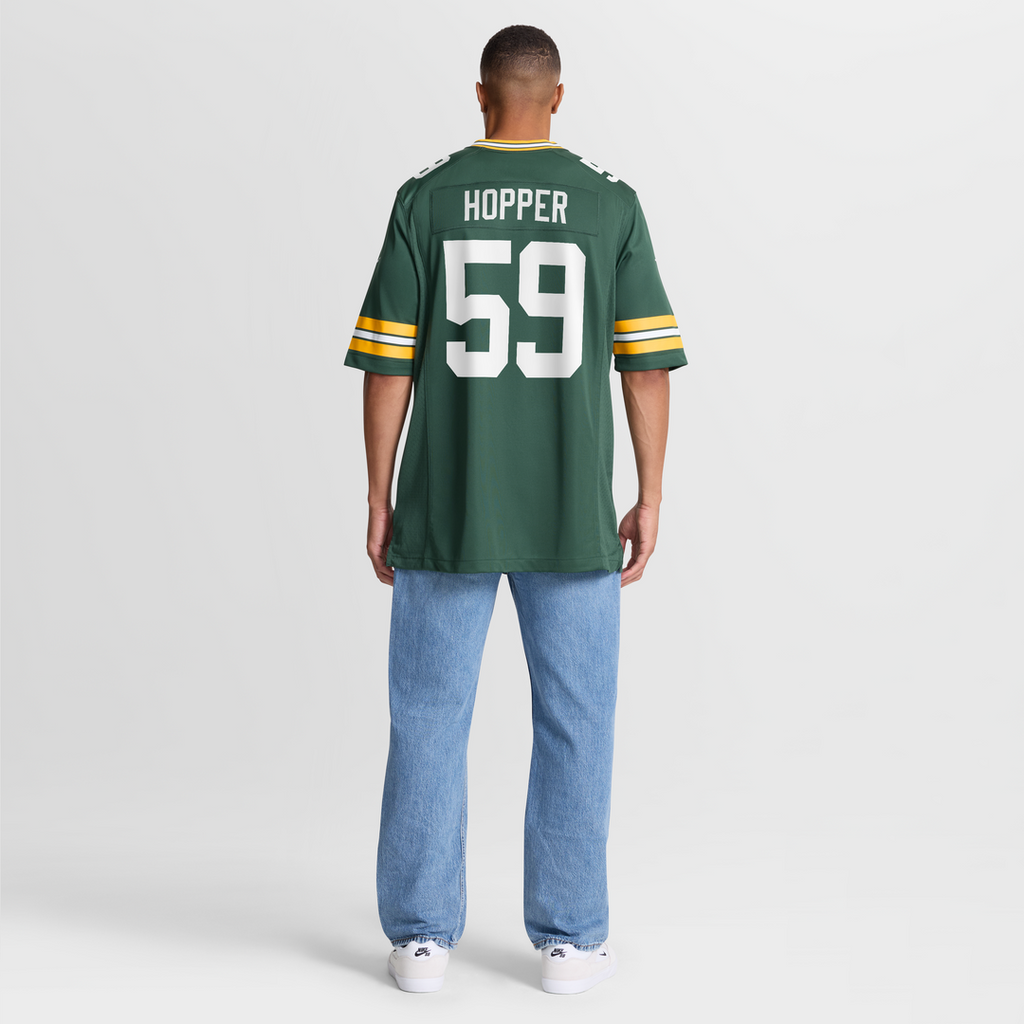 Green Bay Packers Ty'Ron Hopper Nike Game Jersey - Green