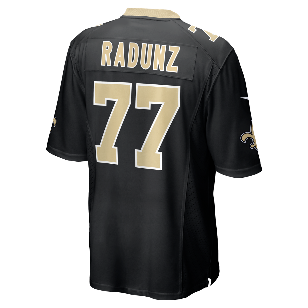 New Orleans Saints Dillon Radunz Nike Team Game Jersey - Black