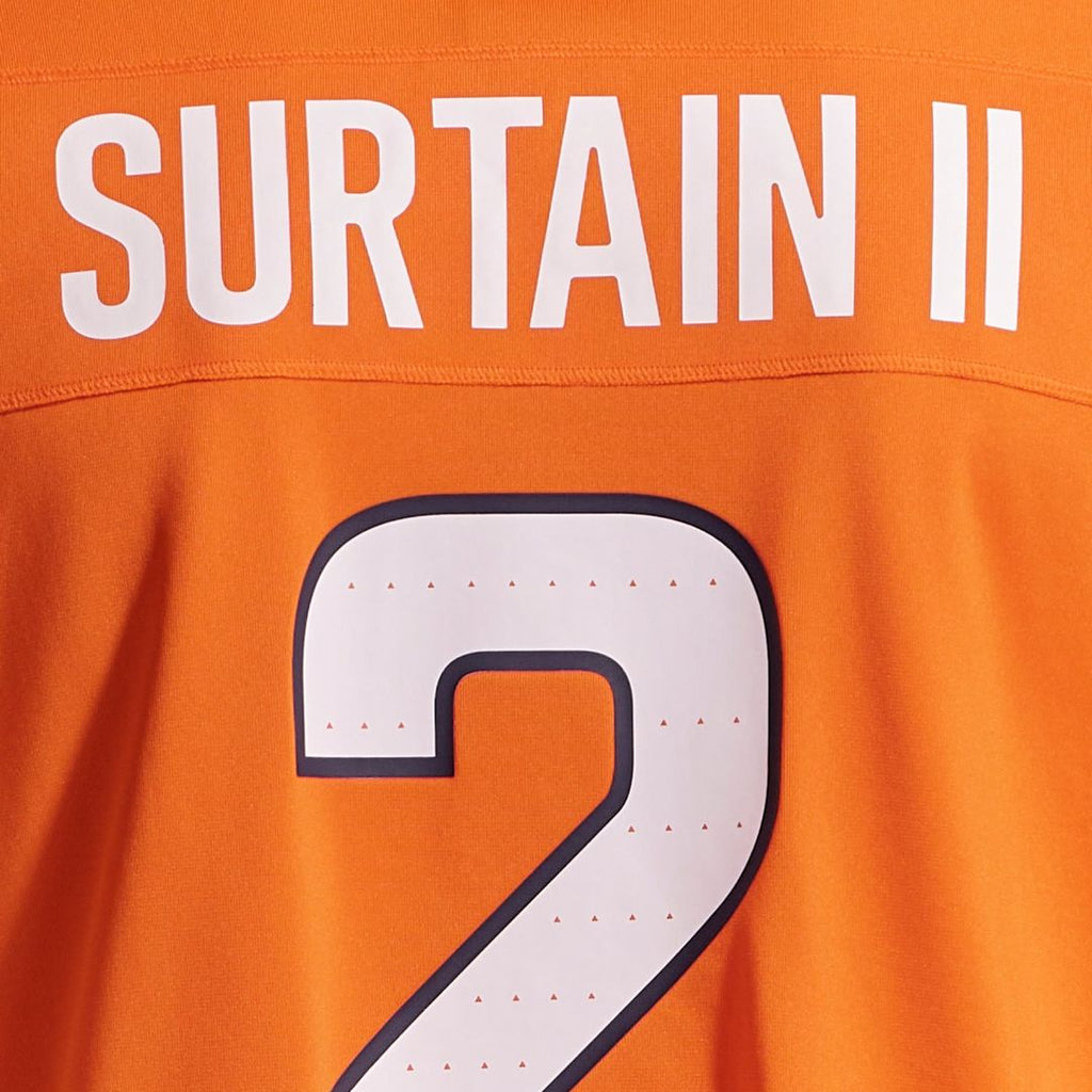 Denver Broncos Patrick Surtain II Nike Team Game Jersey - Orange