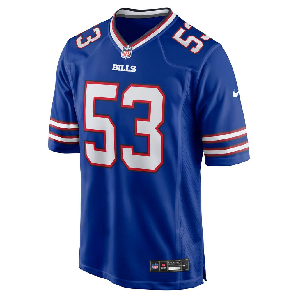Buffalo Bills Lloyd Cushenberry III Nike Team Game Jersey - Royal
