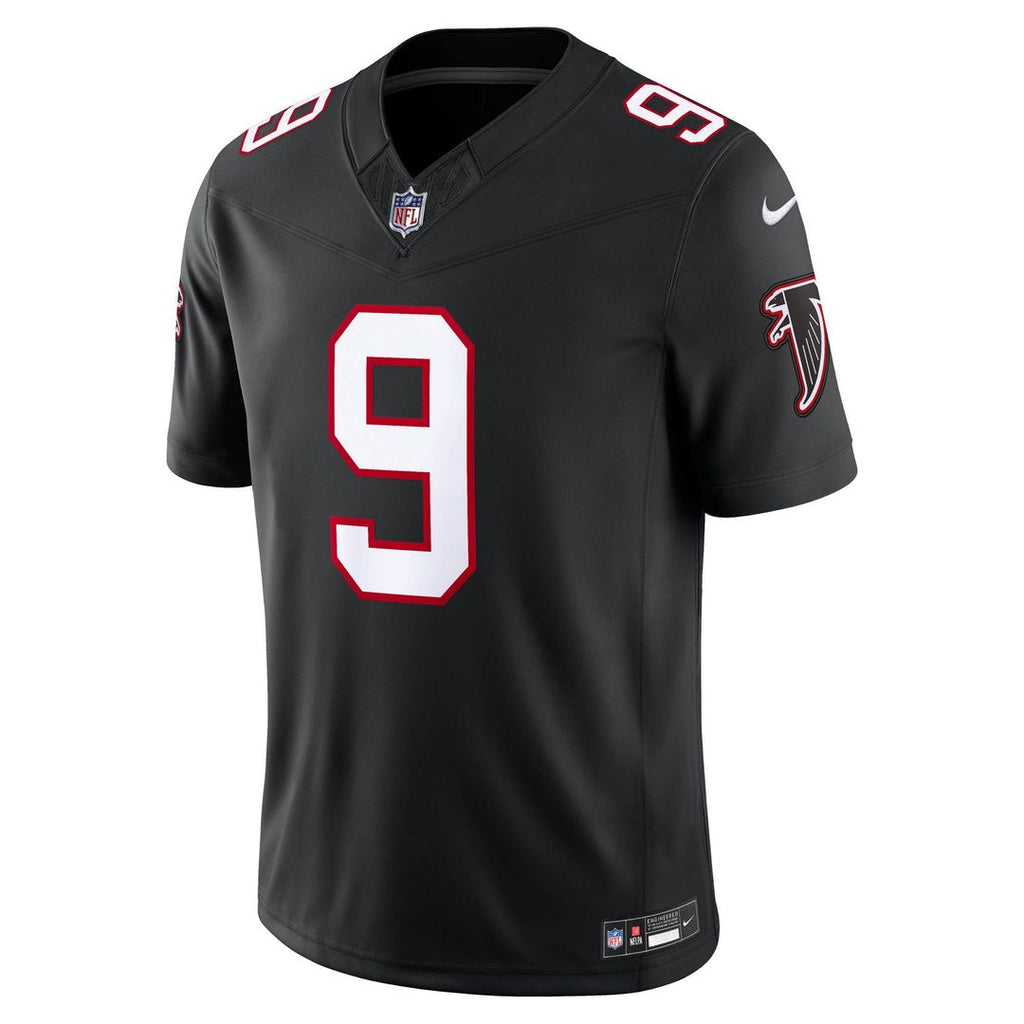 Atlanta Falcons Michael Penix Jr. Nike Alternate Throwback Vapor F.U.S.E. Stitched Limited Jersey - Black