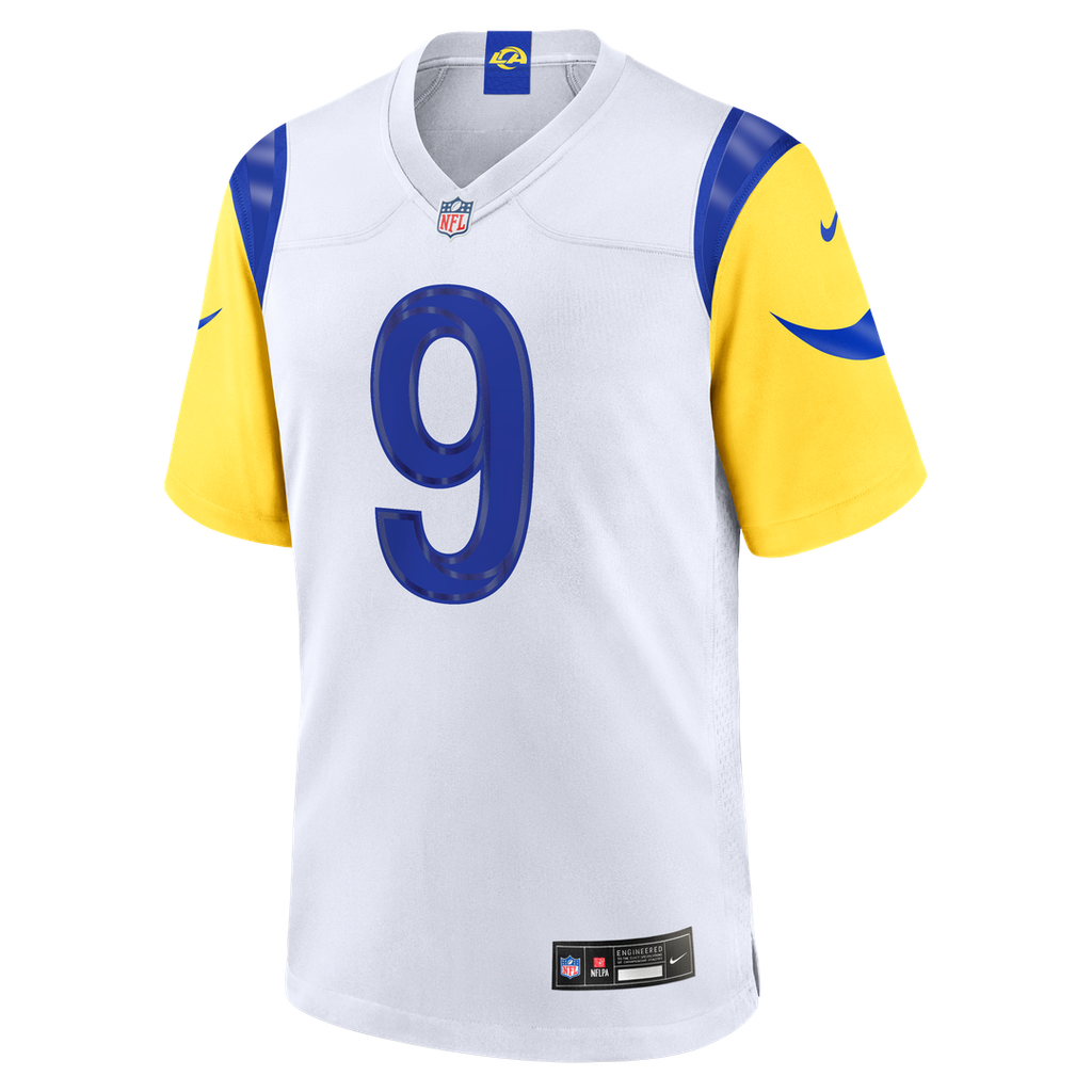 Los Angeles Rams Matthew Stafford Nike White Game Player Jersey - White