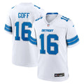 Detroit Lions Jared Goff Nike Game Jersey - White