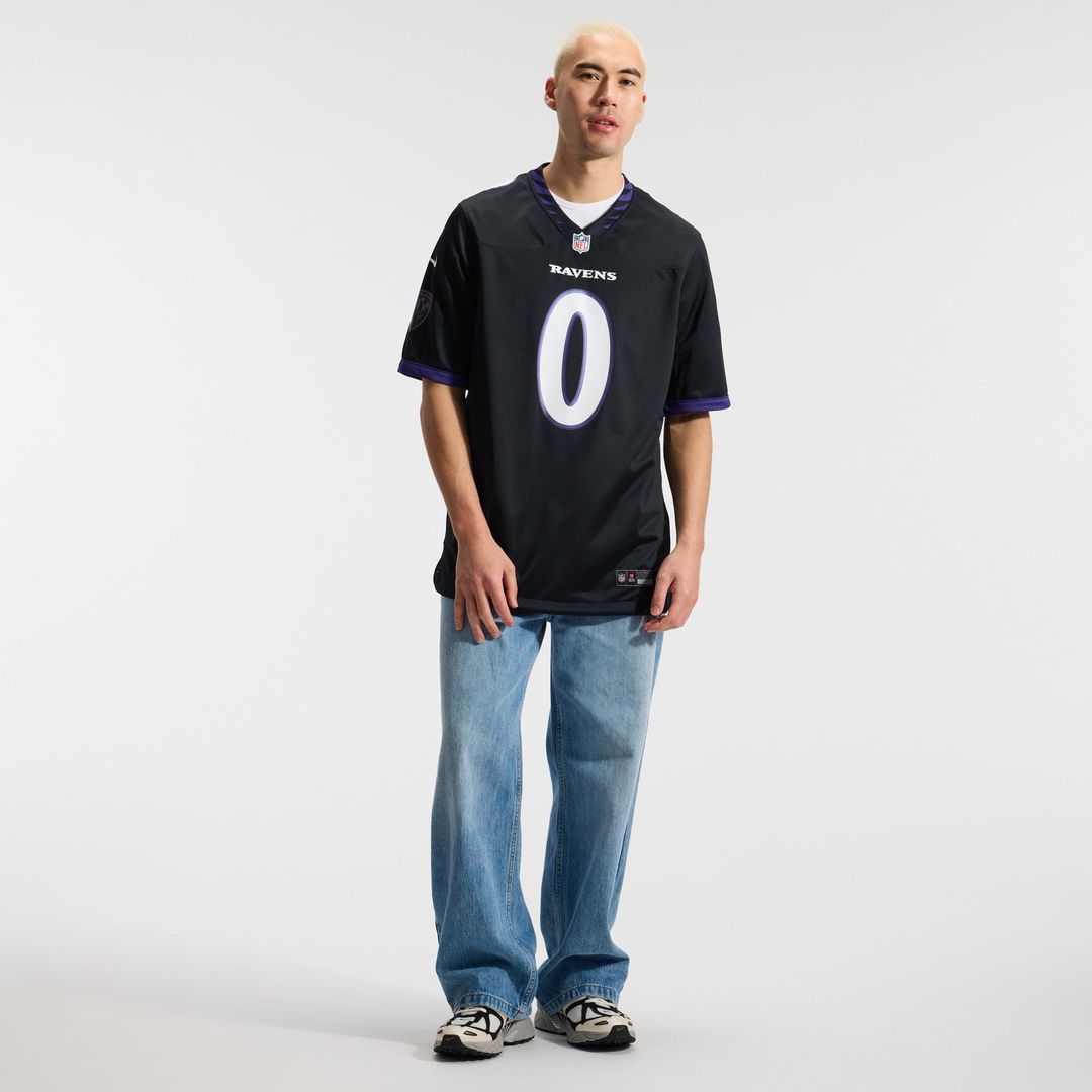 Baltimore Ravens Roquan Smith Nike Alternate Game Jersey - Black