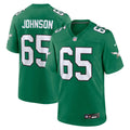 Philadelphia Eagles Lane Johnson Nike Alternate Game Jersey - Kelly Green