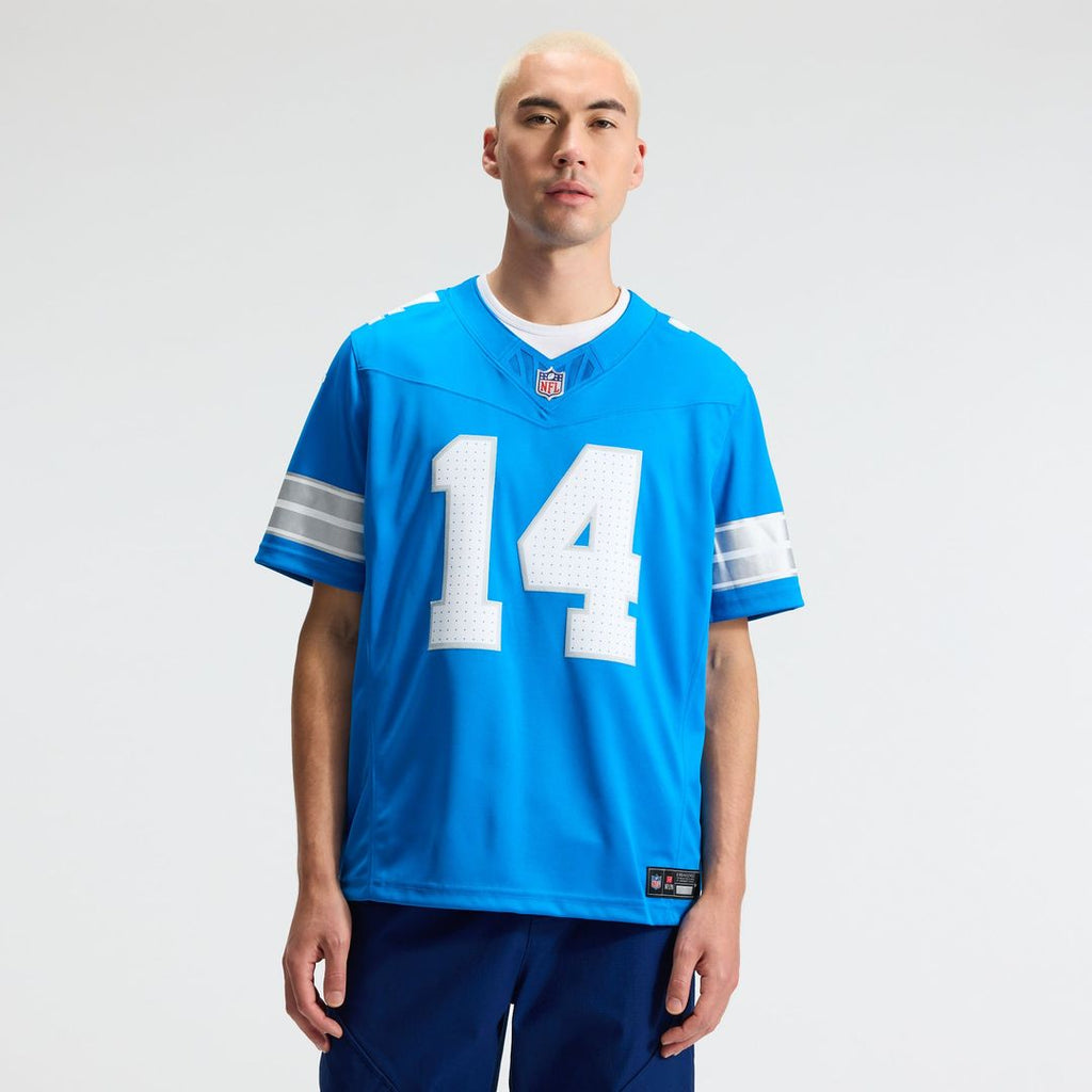 Detroit Lions Amon-Ra St. Brown Nike Vapor F.U.S.E. Stitched Limited Jersey - White