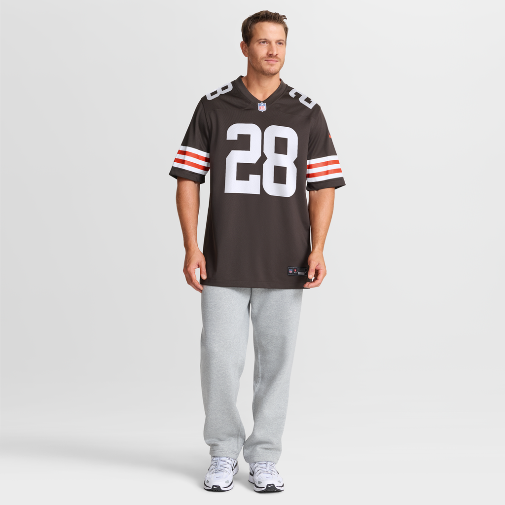 Cleveland Browns Tre Avery Nike Team Game Jersey - Brown