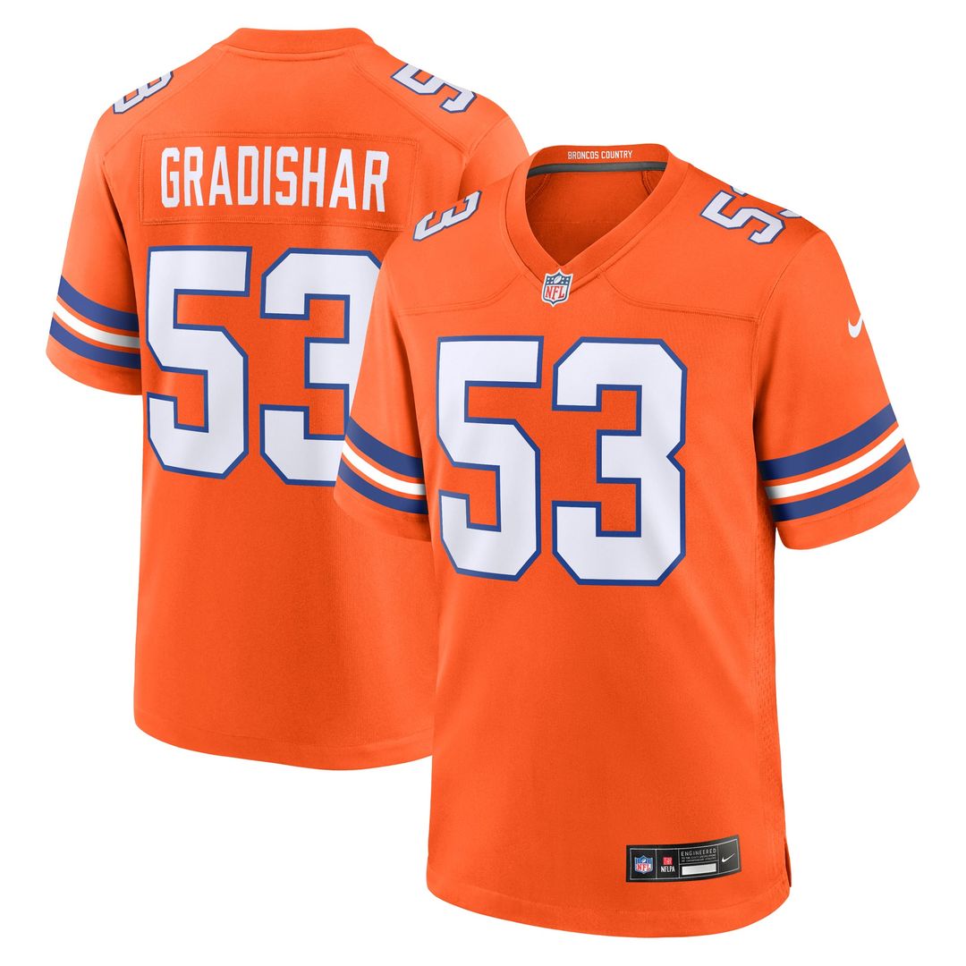 Denver Broncos Randy Gradishar Nike Retired Player Alternate Game Jersey - Orange