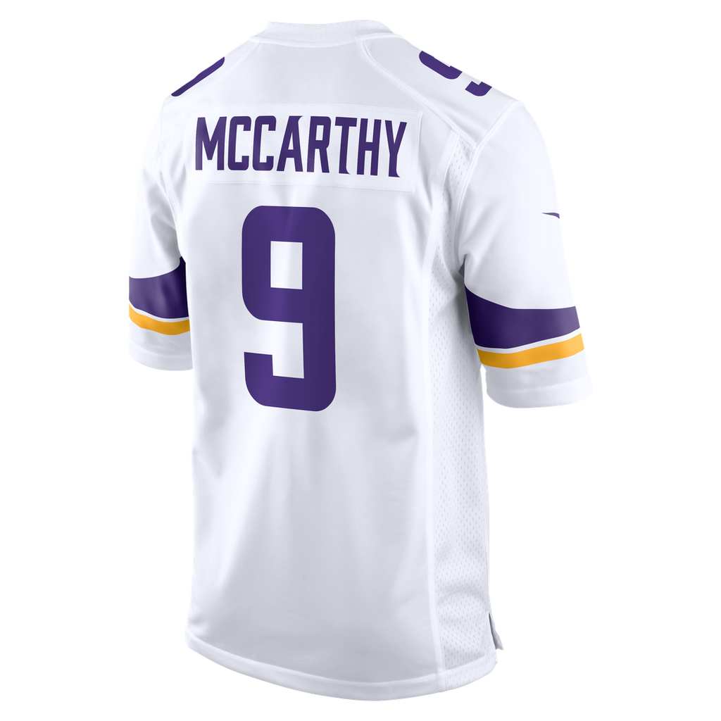 Minnesota Vikings J.J. McCarthy Nike 2nd Alternate Player Game Jersey - Purple