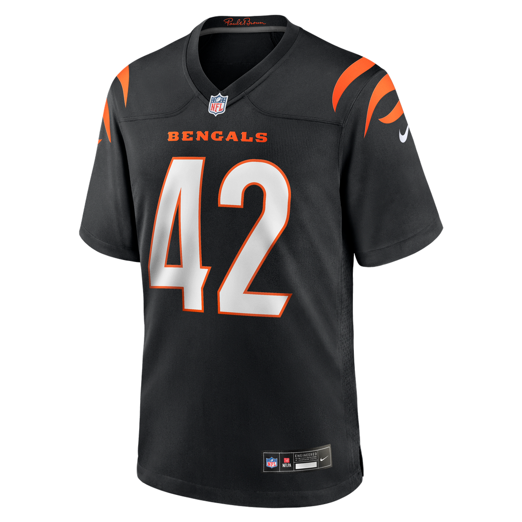 Cincinnati Bengals Oren Burks Nike Team Game Jersey - Black