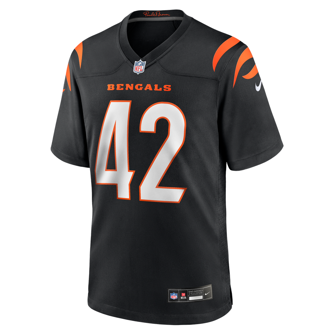 Cincinnati Bengals Oren Burks Nike Team Game Jersey - Black