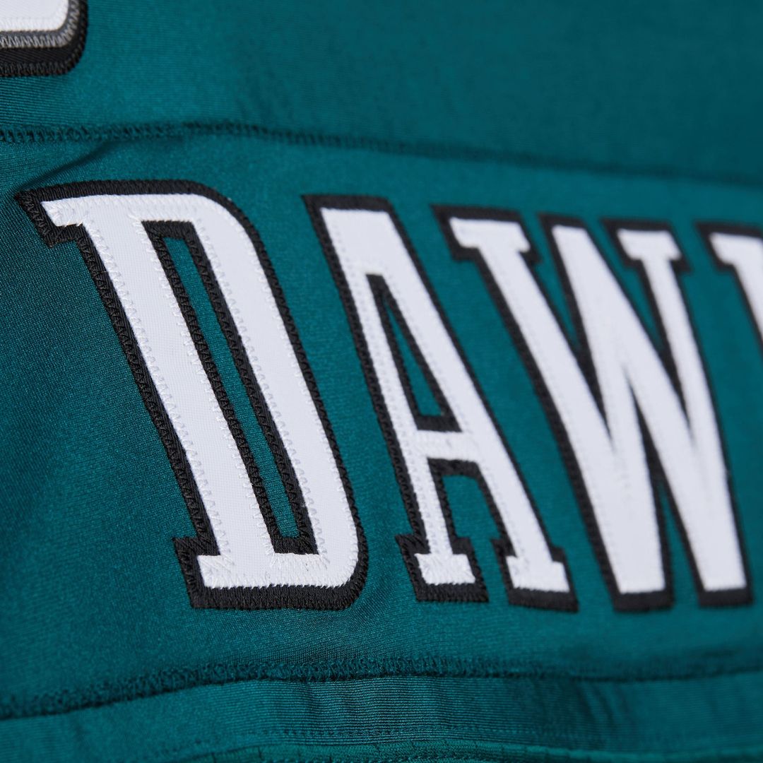 Philadelphia Eagles Brian Dawkins Mitchell & Ness 2007 Authentic Throwback Retired Player Jersey - Green
