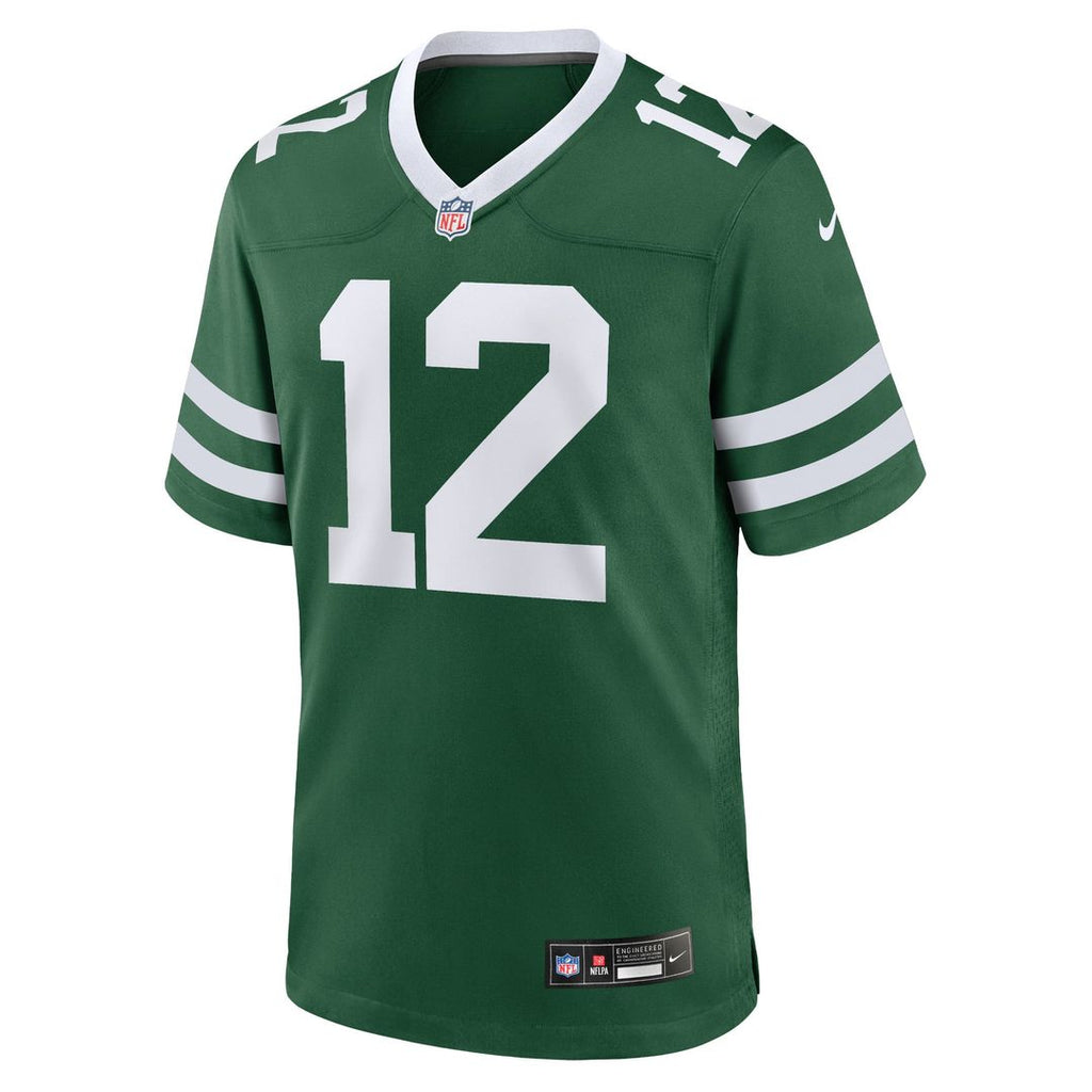 New York Jets Joe Namath Nike Legacy Black Alternate Retired Player Game Jersey
