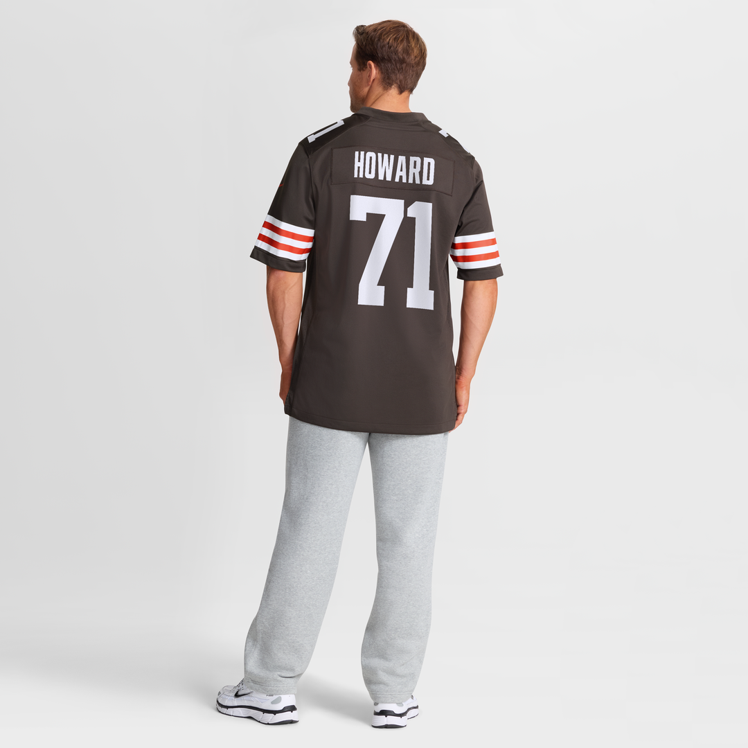 Cleveland Browns Tytus Howard Nike Team Game Jersey - Brown