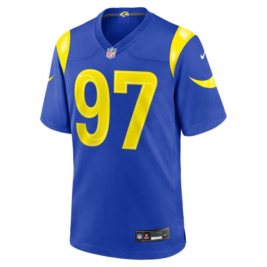Los Angeles Rams Poona Ford Nike Game Jersey - Royal