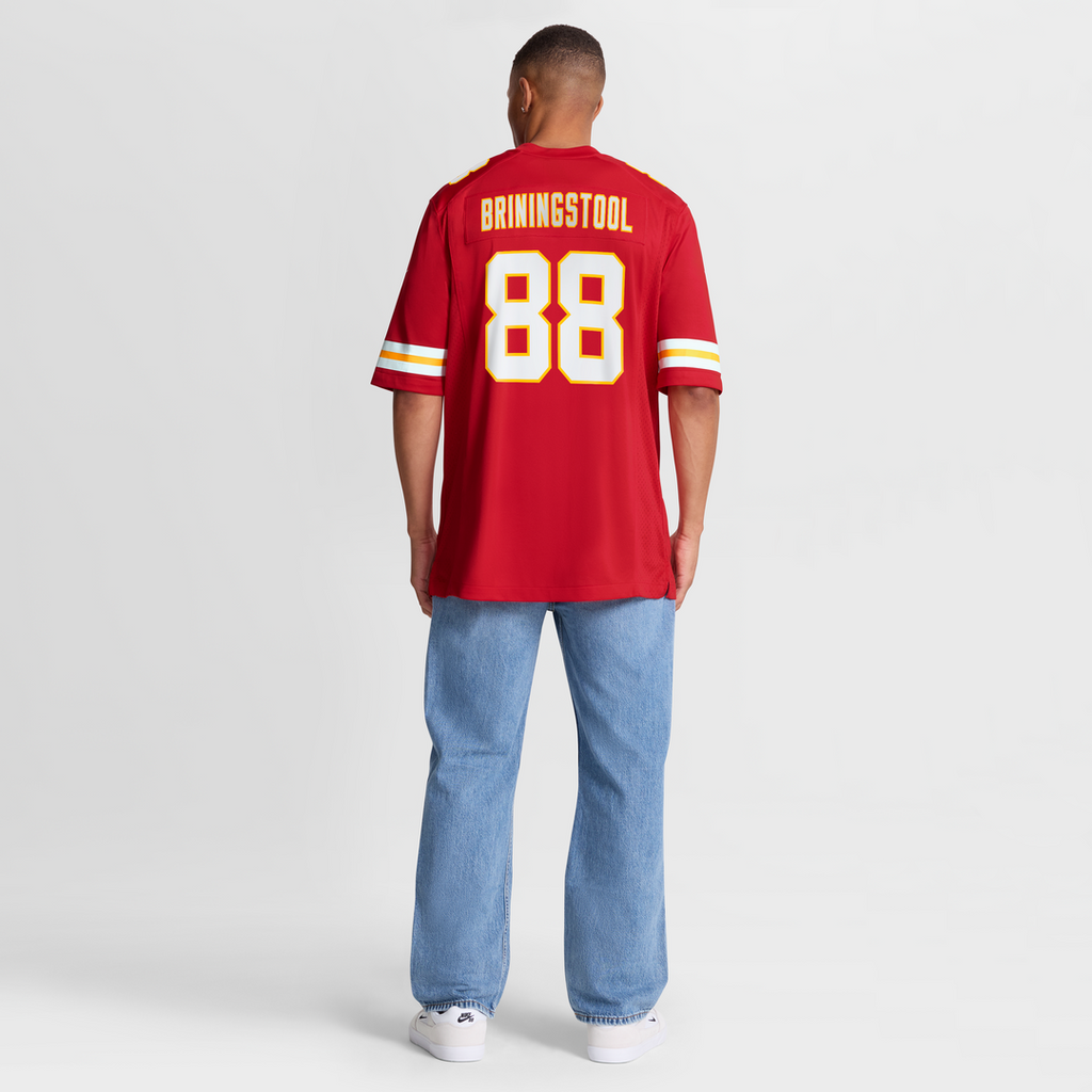 Kansas City Chiefs Jake Briningstool Nike Team Game Jersey - Red