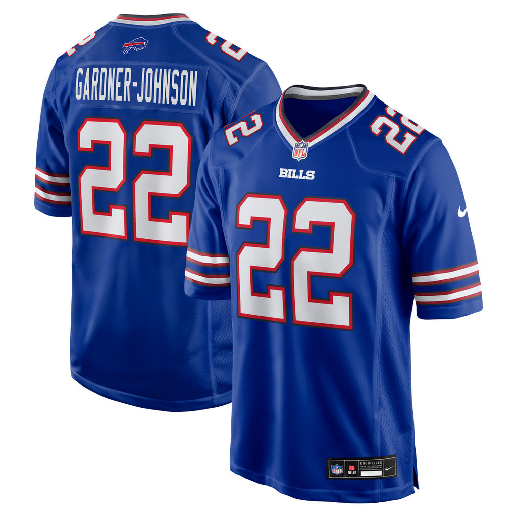 Buffalo Bills Chauncey Gardner-Johnson Nike Team Game Jersey - Royal