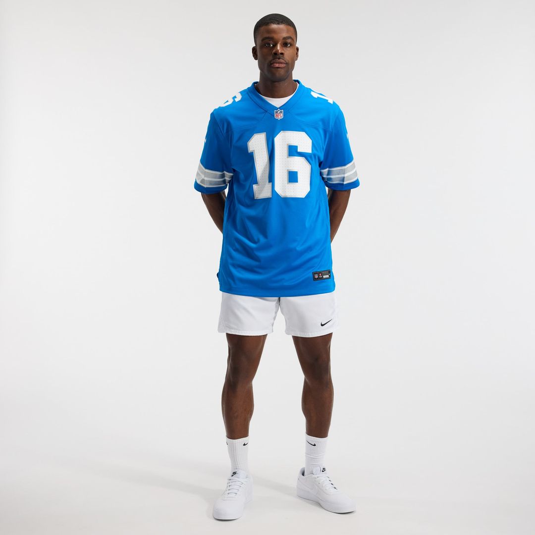 Detroit Lions Jared Goff Nike Game Jersey - Blue