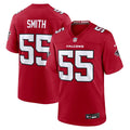 Atlanta Falcons Za'Darius Smith Nike Team Game Jersey - Red