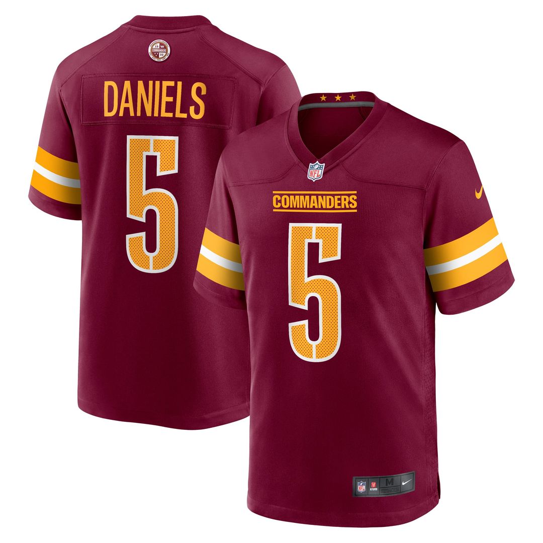 Washington Commanders Jayden Daniels Nike Player Game Jersey - White