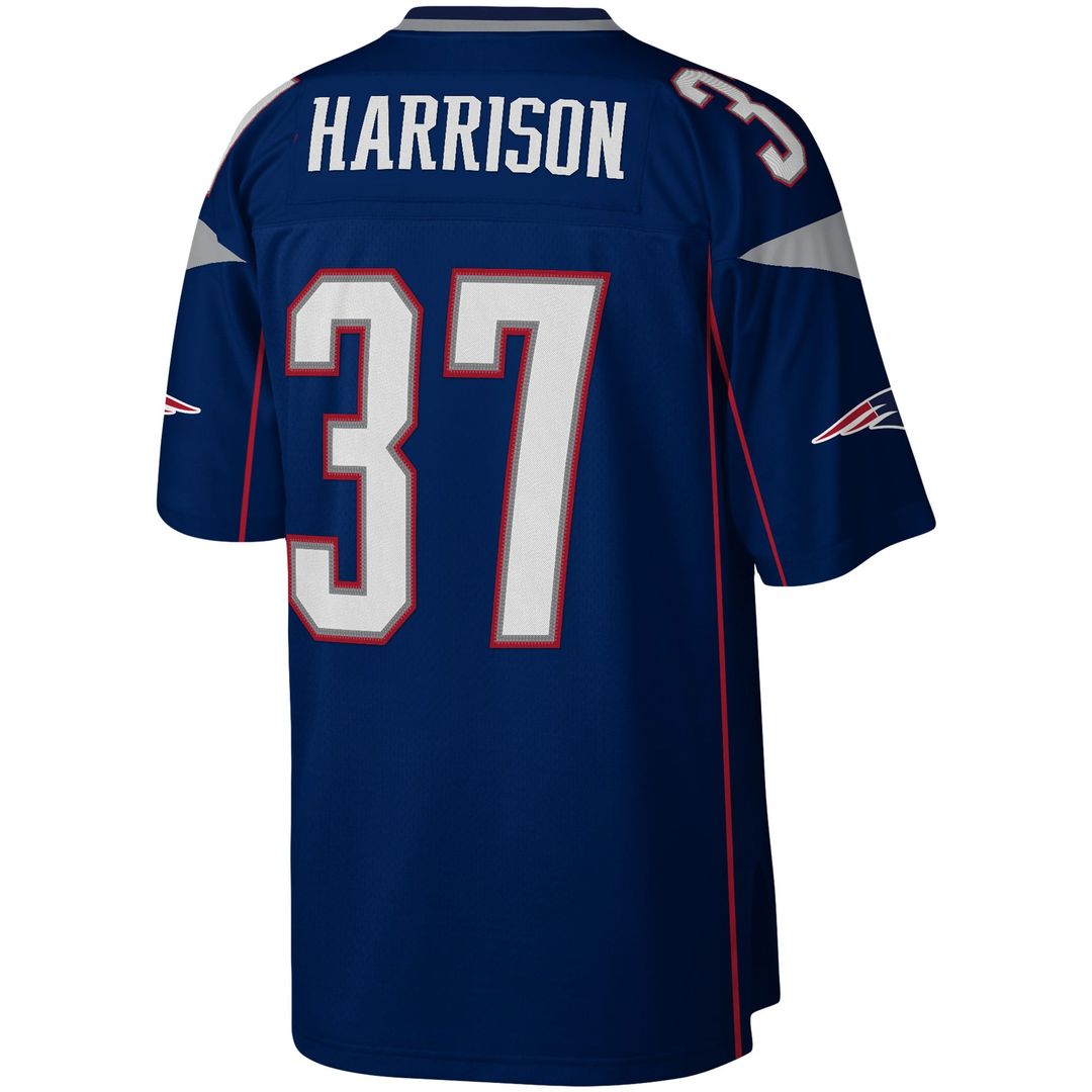 New England Patriots Rodney Harrison Mitchell & Ness Legacy Replica Jersey - Navy