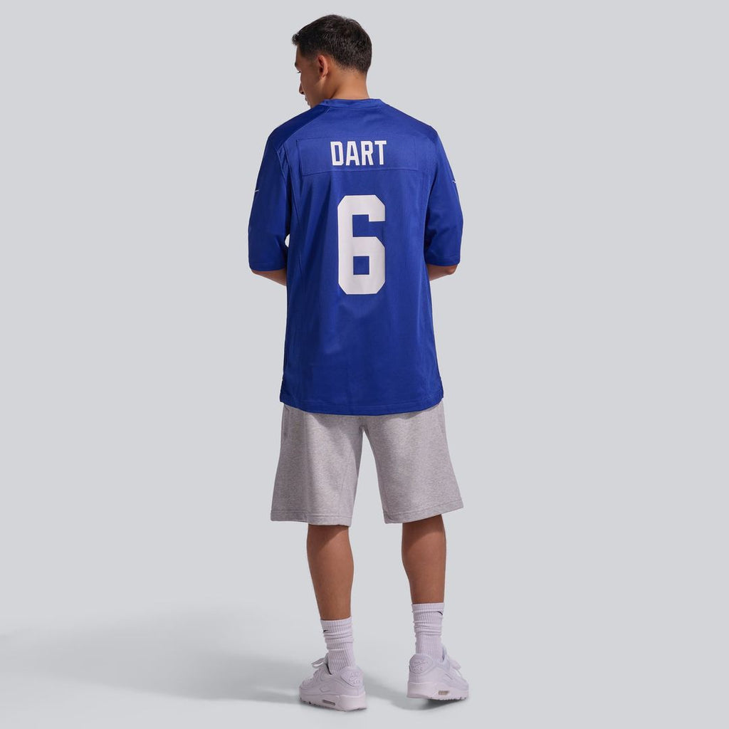 New York Giants Jaxson Dart Nike Alternate Century Red Game Jersey - Red