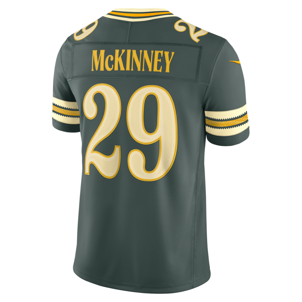Green Bay Packers Xavier McKinney Nike 2026 Rivalries Collection Stitched Limited Jersey - Green