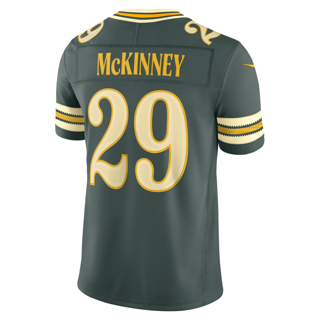 Green Bay Packers Xavier McKinney Nike 2026 Rivalries Collection Stitched Limited Jersey - Green