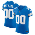 Detroit Lions Nike Team Vapor F.U.S.E. Elite Custom Jersey - Blue