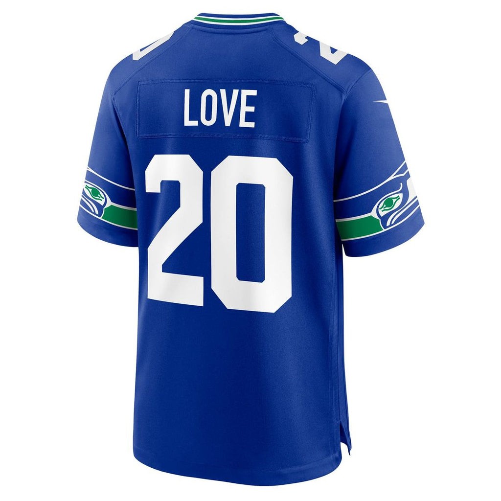 Seattle Seahawks Julian Love Nike Alternate Game Jersey - Royal