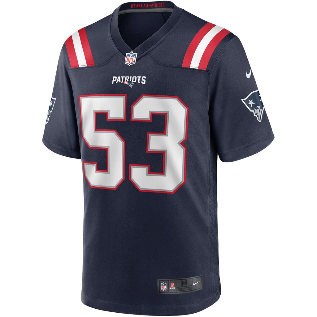 New England Patriots Chris Slade Nike Game Retired Player Jersey - Navy