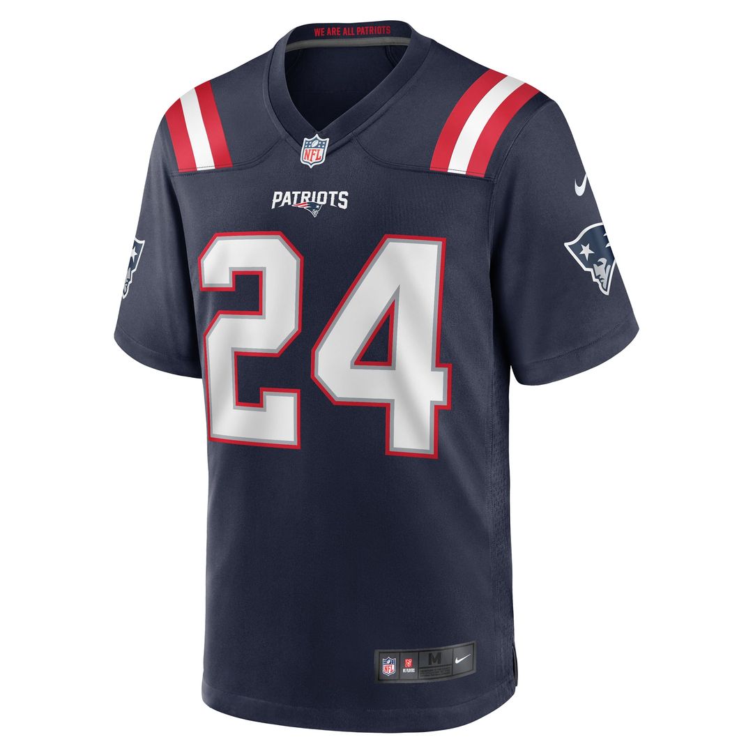 New England Patriots Dell Pettus Nike Game Jersey - Navy