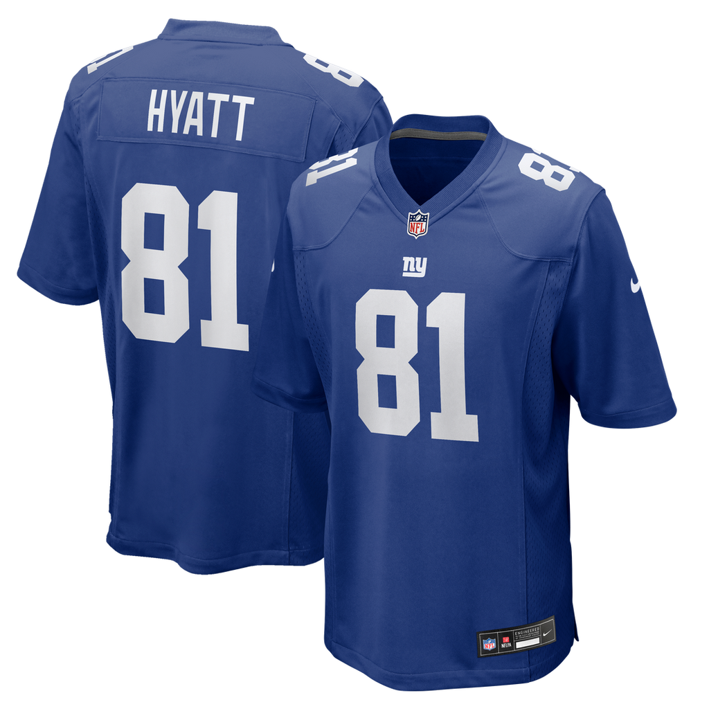 New York Giants Jalin Hyatt Nike Team Game Jersey - Royal