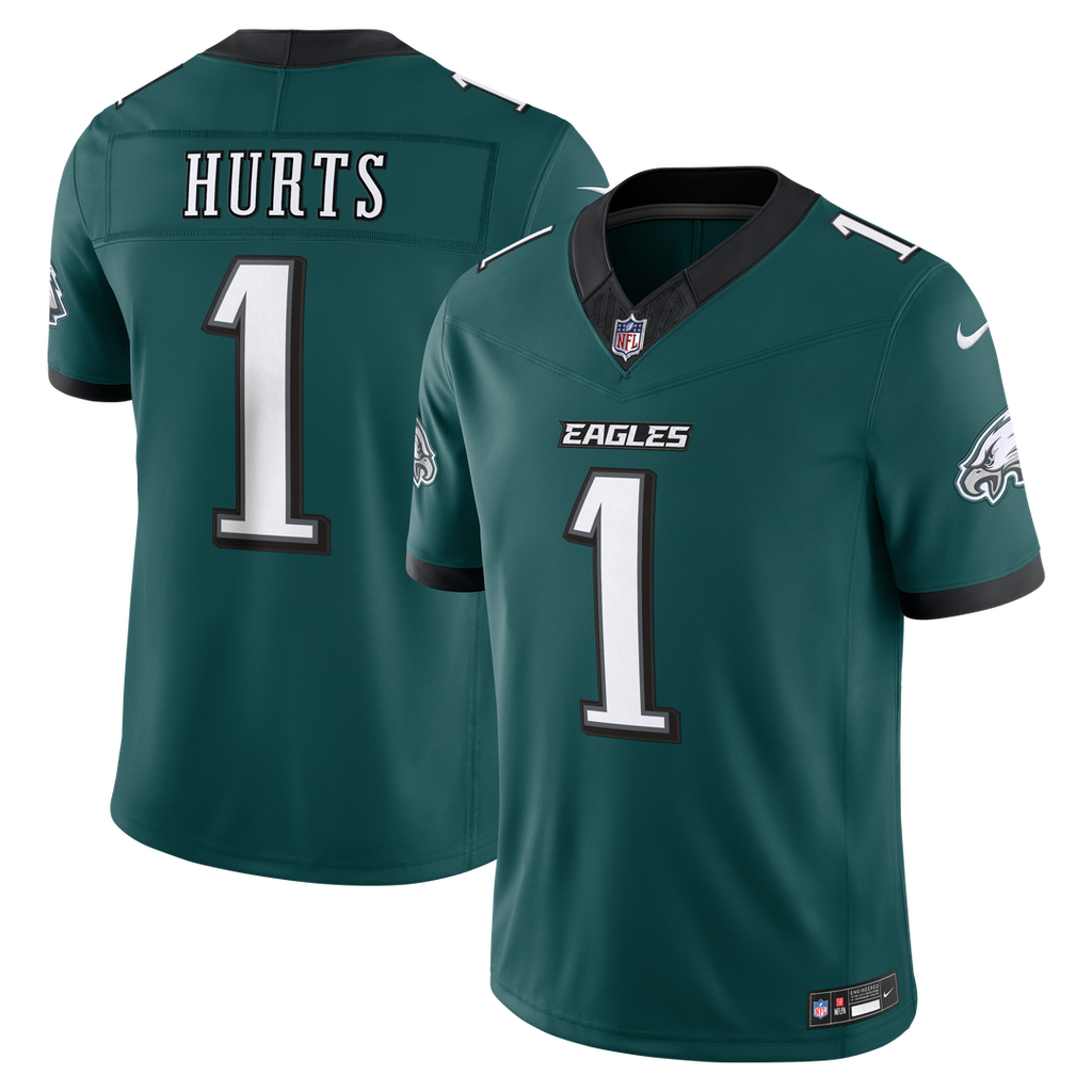 Philadelphia Eagles Jalen Hurts Nike Vapor F.U.S.E. Stitched Limited Jersey - White