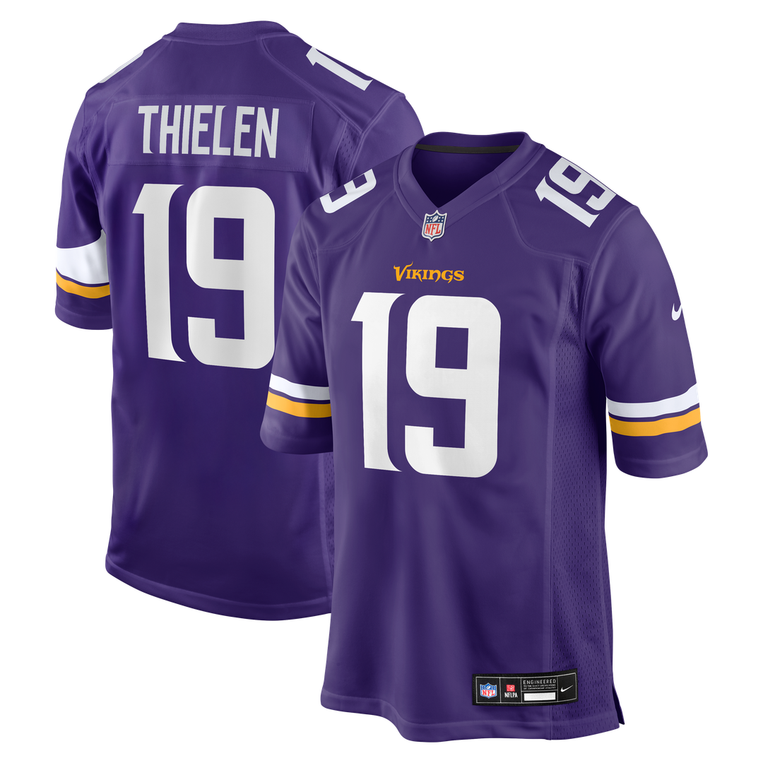 Minnesota Vikings Adam Thielen Nike Game Jersey - Purple