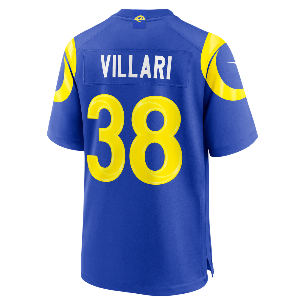Los Angeles Rams Dan Villari Nike Game Jersey - Royal