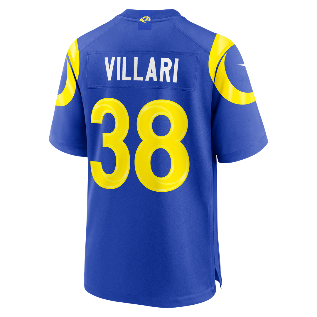 Los Angeles Rams Dan Villari Nike Game Jersey - Royal