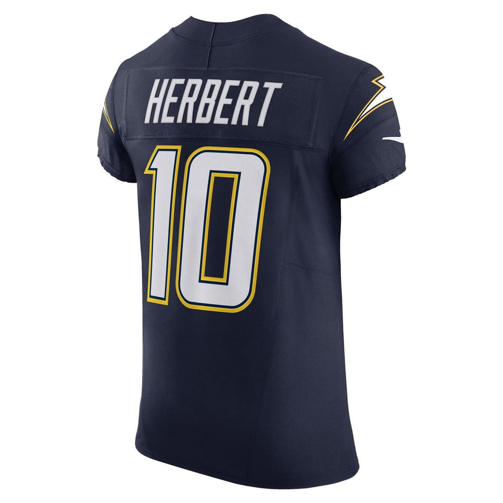 Los Angeles Chargers Justin Herbert Nike Alternate Vapor F.U.S.E. Elite Jersey - Gold