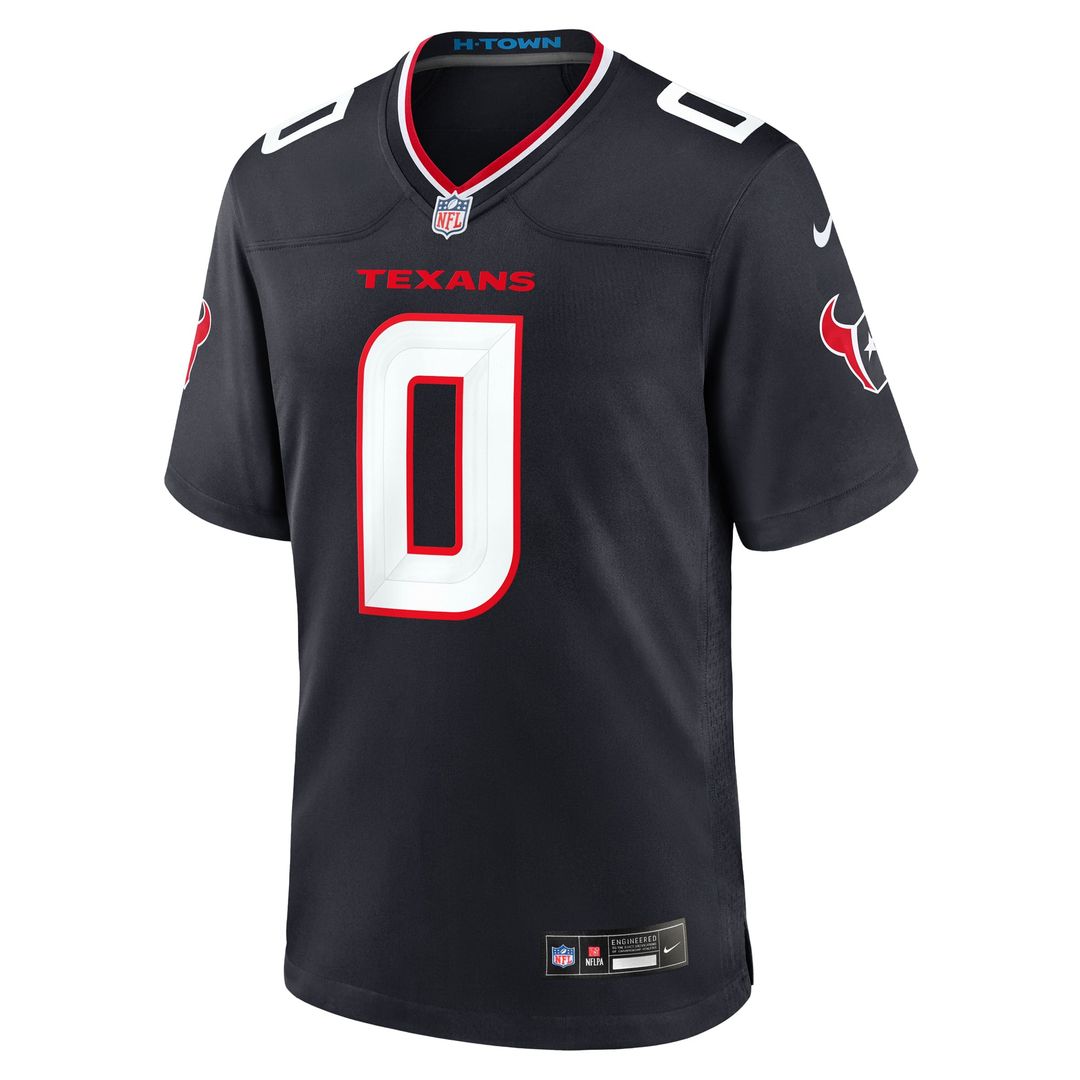 Houston Texans Azeez Al-Shaair Nike Alternate Game Jersey - Red