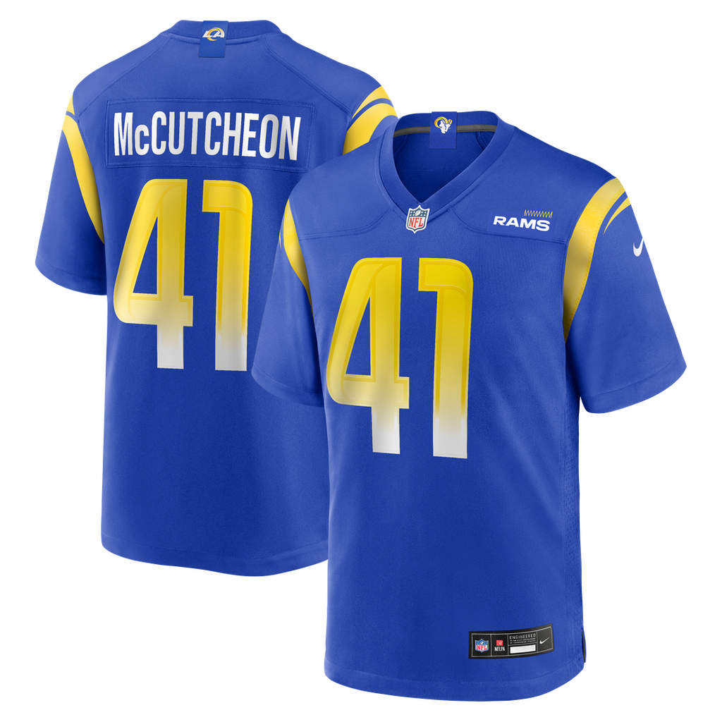 Los Angeles Rams Cameron McCutcheon Nike Game Jersey - Royal