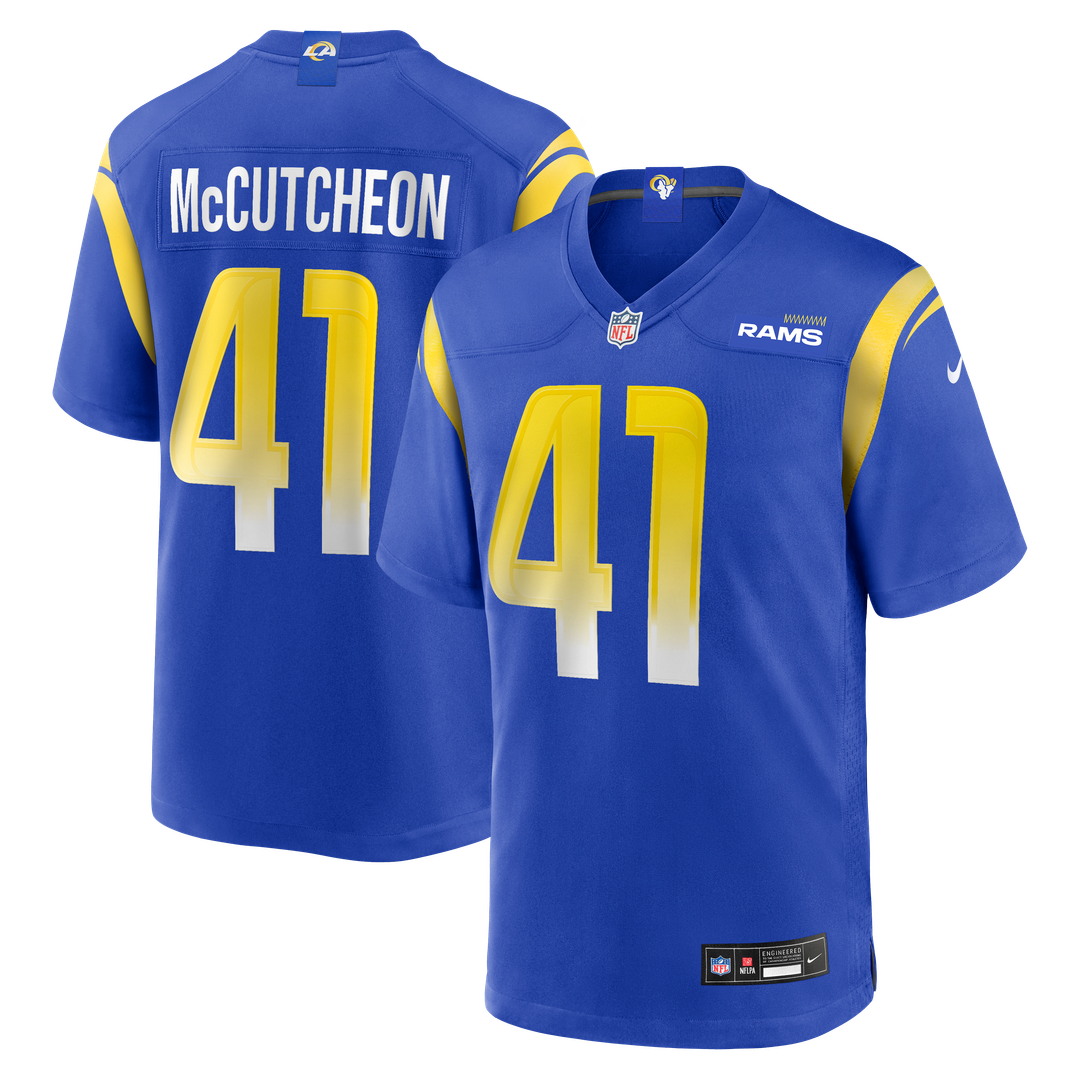 Los Angeles Rams Cameron McCutcheon Nike Game Jersey - Royal